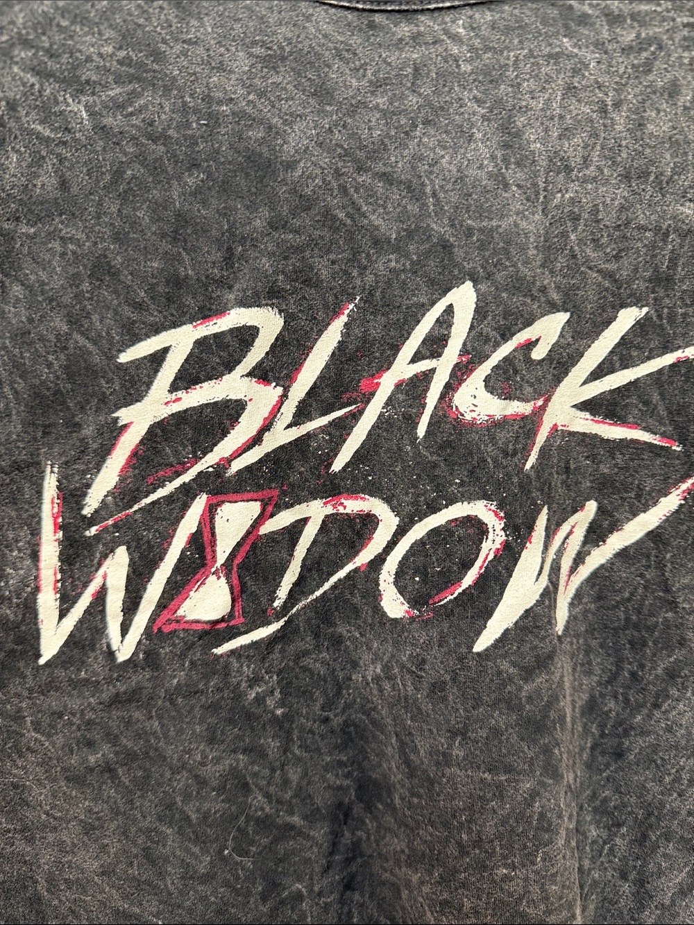 Torrid Her Universe Marvel Black Widow Mineral Wash Tee - Picture 4 of 5